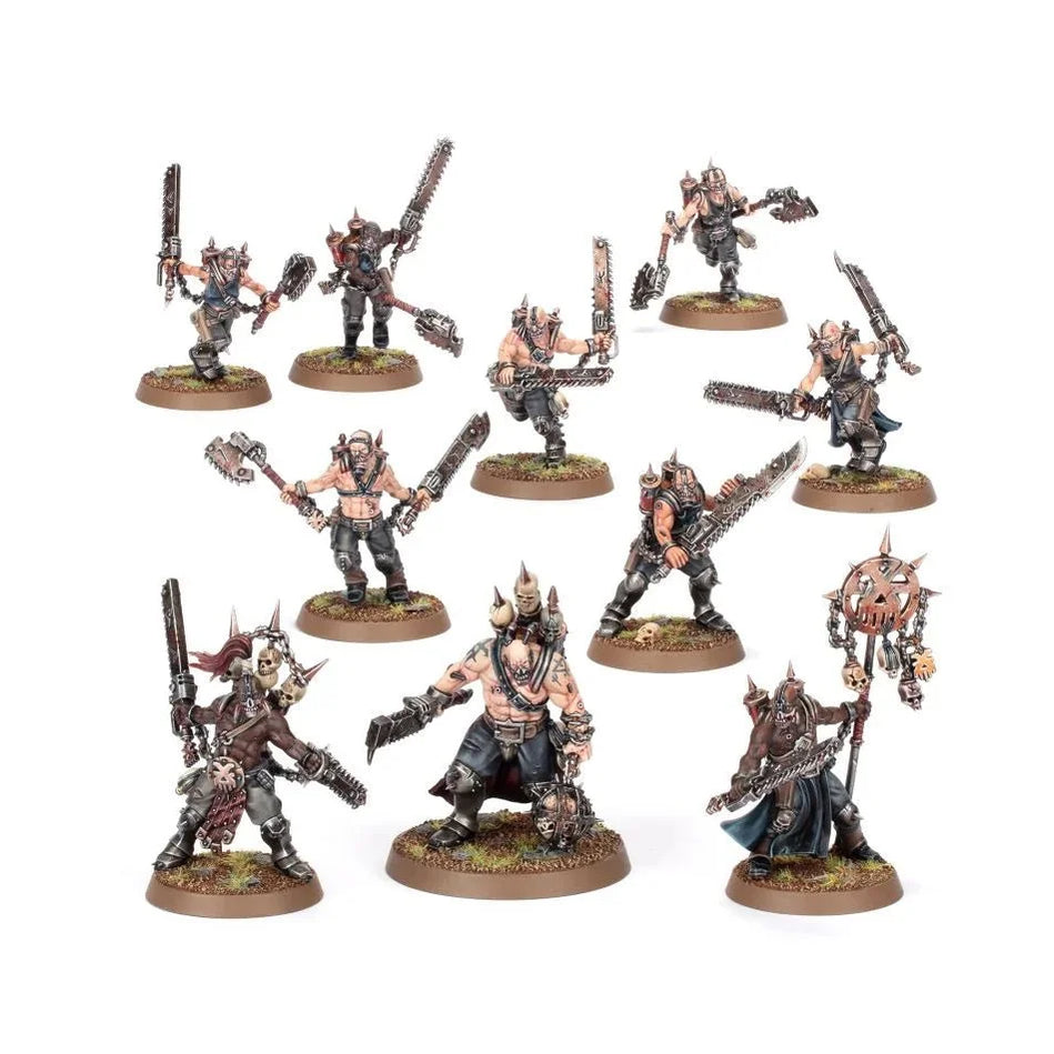 Warhammer 40k - Figuren Armeen des Chaos World Eaters