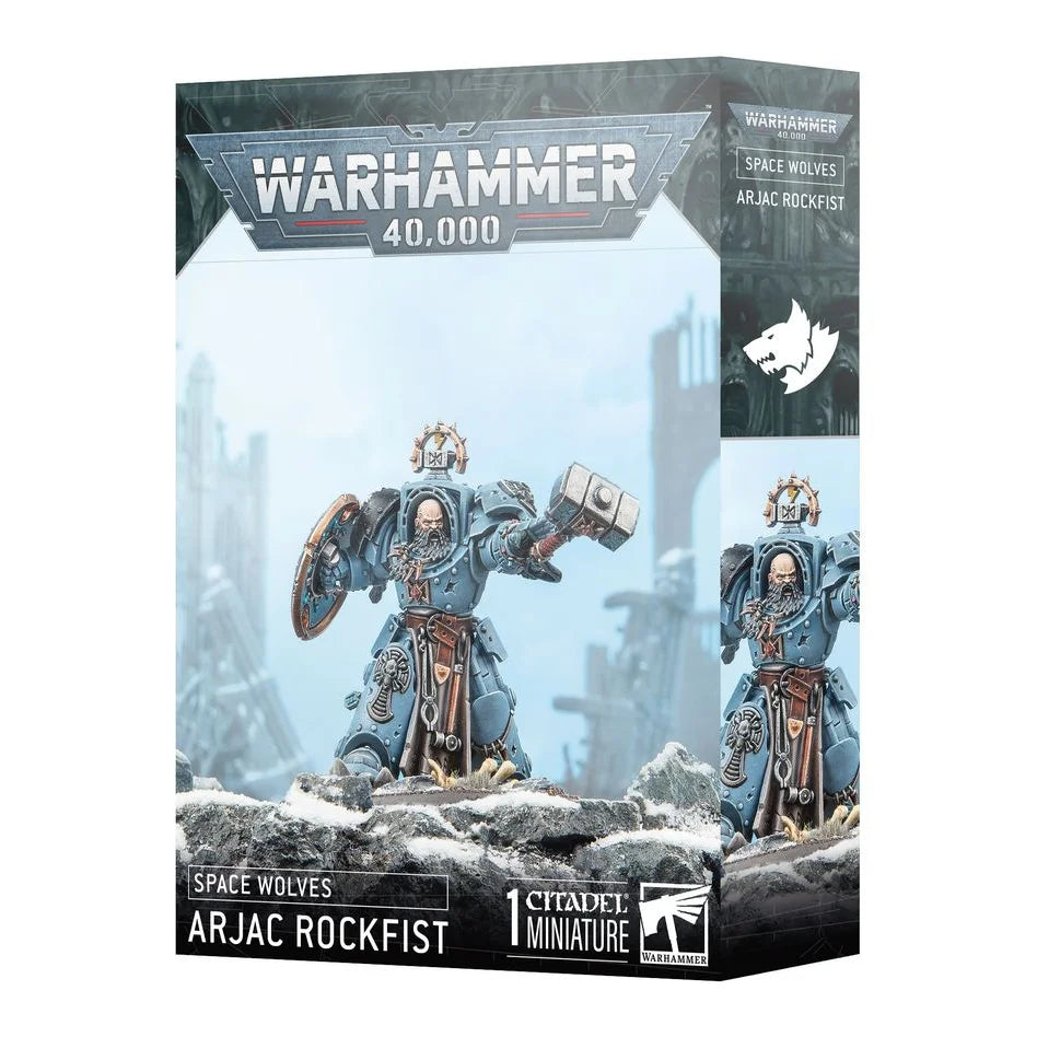 Warhammer 40k - Figuren - Space Wolves - Arjac Rockfist