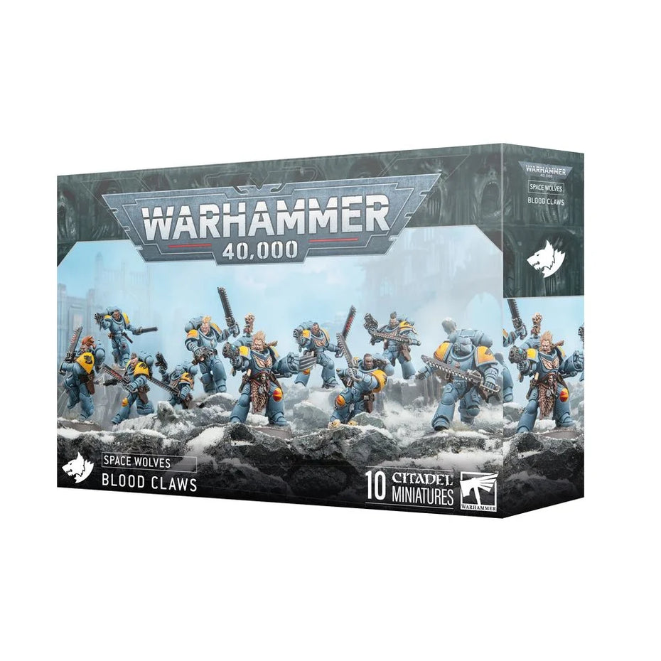 Warhammer 40k - Figuren - Space Wolves - Blutwölfe