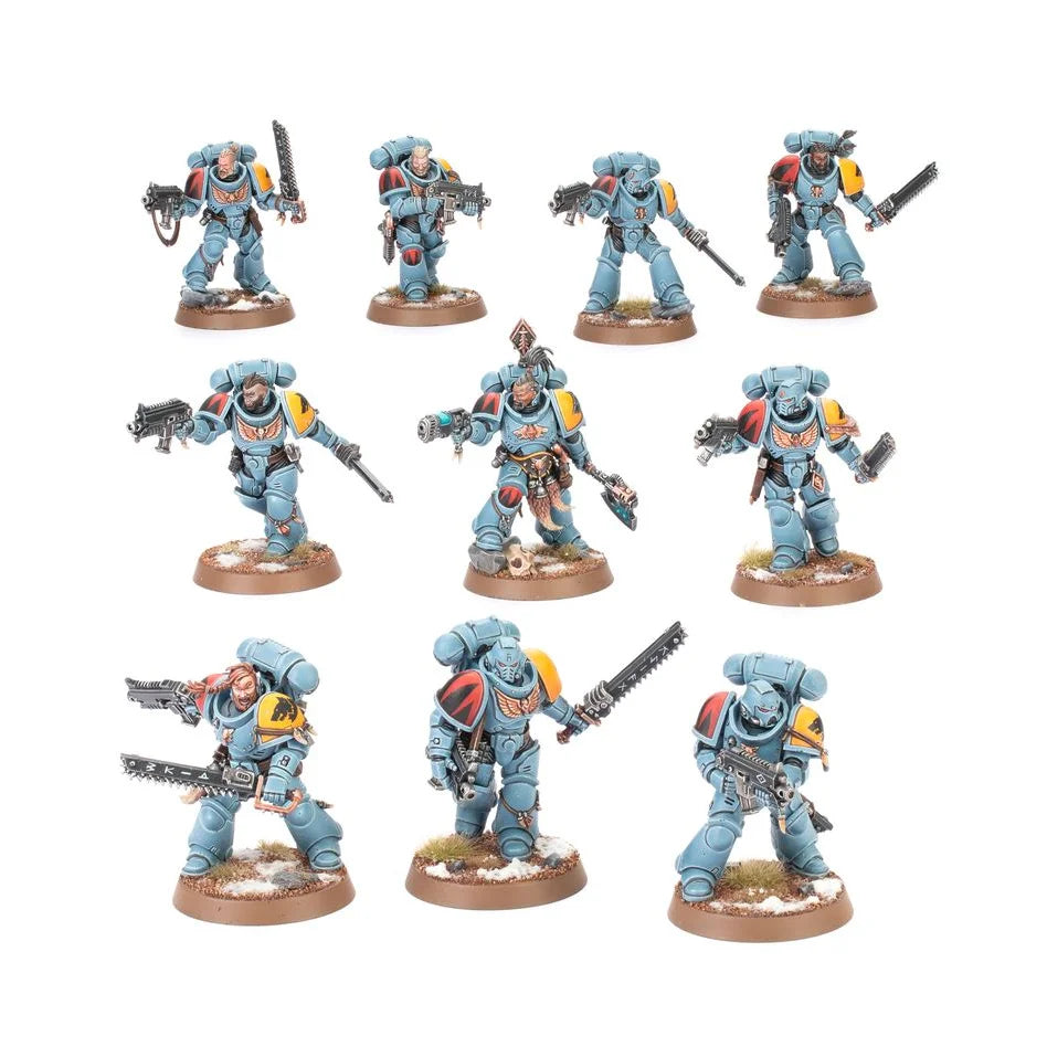 Warhammer 40k - Figuren - Space Wolves - Graumähnen