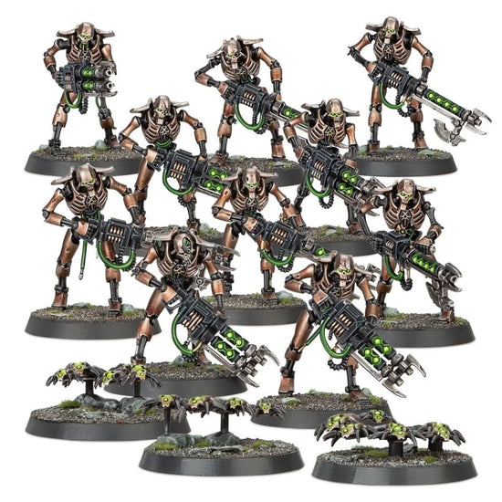 Warhammer 40k - Figuren - Xenos-Armeen - Necrons - Warriors