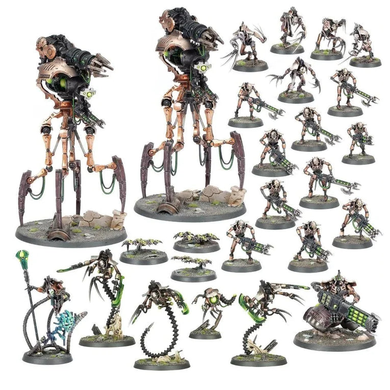 Warhammer 40k - Figuren - Xenos-Armeen - Necrons -