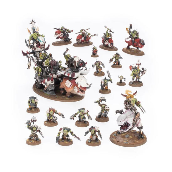 Warhammer 40k - Figuren - Xenos-Armeen - Orks - Streitmacht