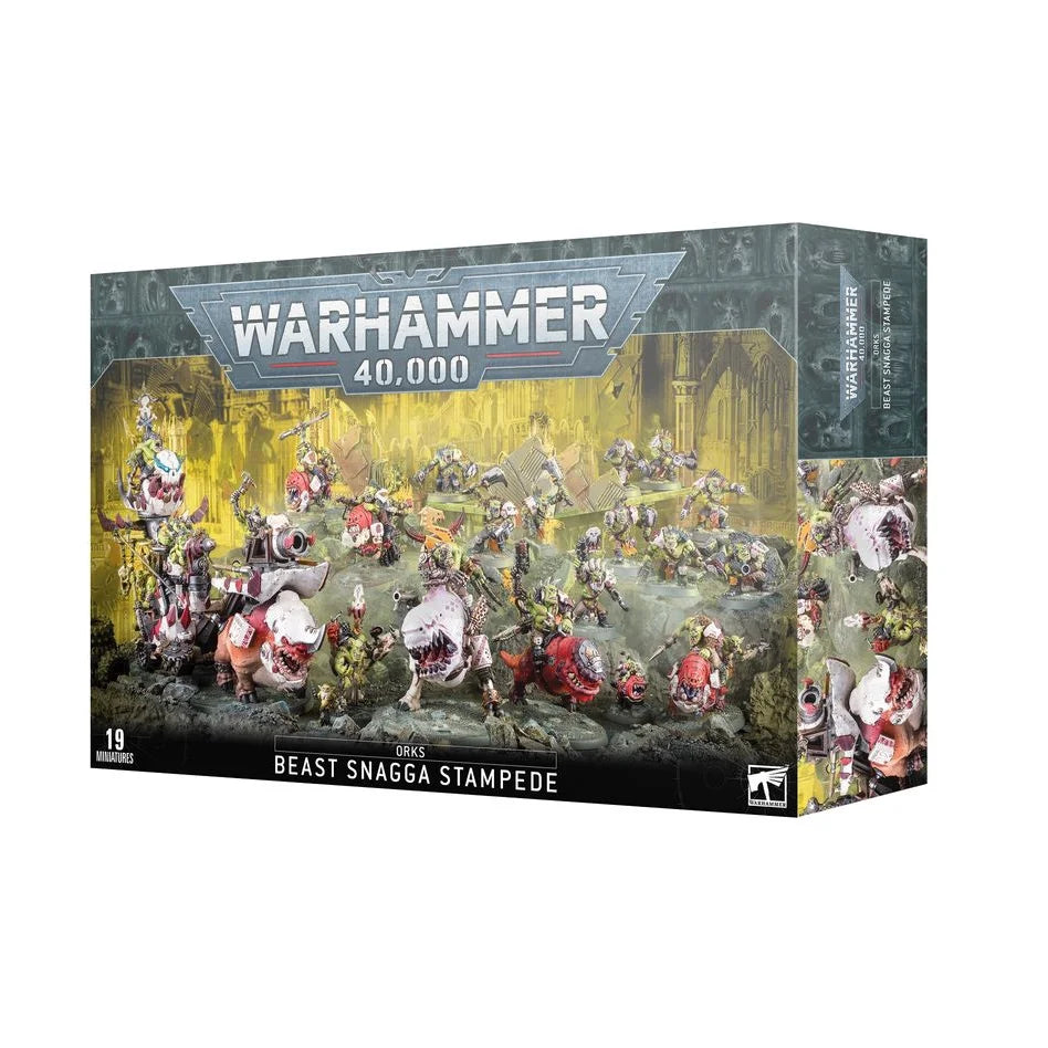 Warhammer 40k - Figuren - Xenos-Armeen - Orks - Streitmacht