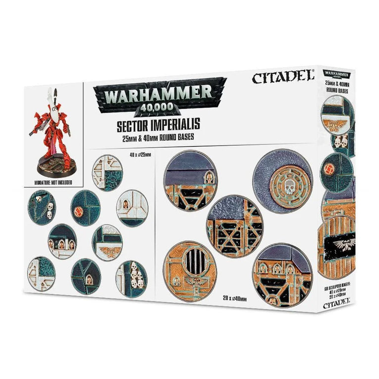 Warhammer 40k - Gestaltete Bases Warhammer 40k