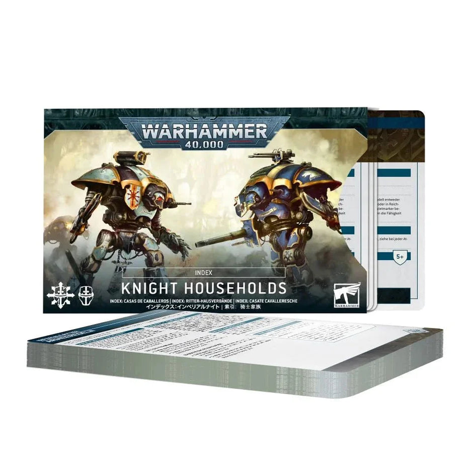 Warhammer 40k - Index - Knight Households - DE Warhammer 40k