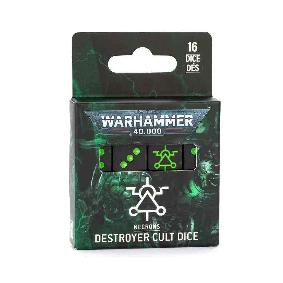 Warhammer 40k - Necrons Destroyer Cult Dice Warhammer 40k