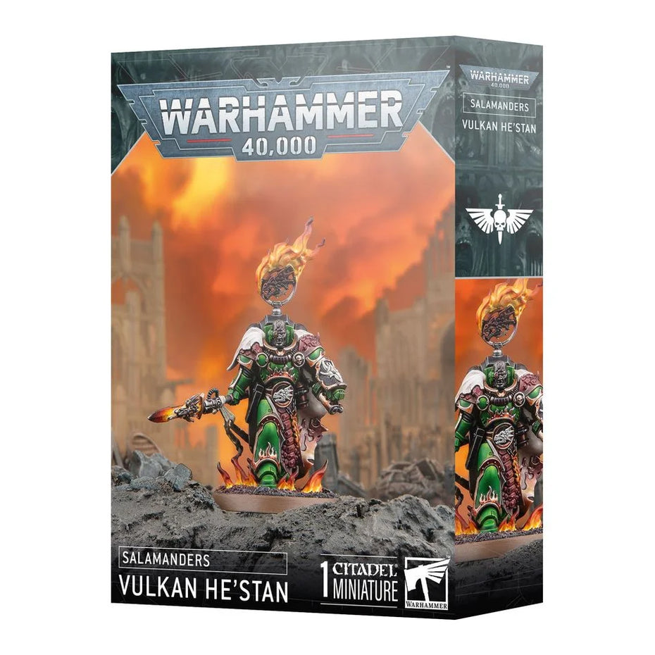 Warhammer 40k Space Marine Salmanders Vulkan He’stan
