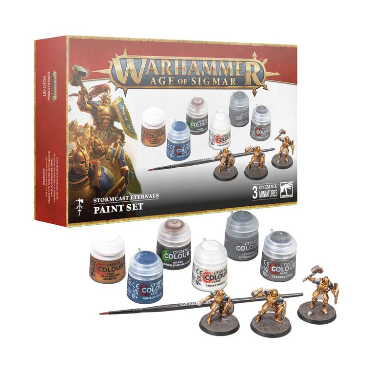 Warhammer - Age of Sigmar - Bemalset der Sturmgeschmiedeten