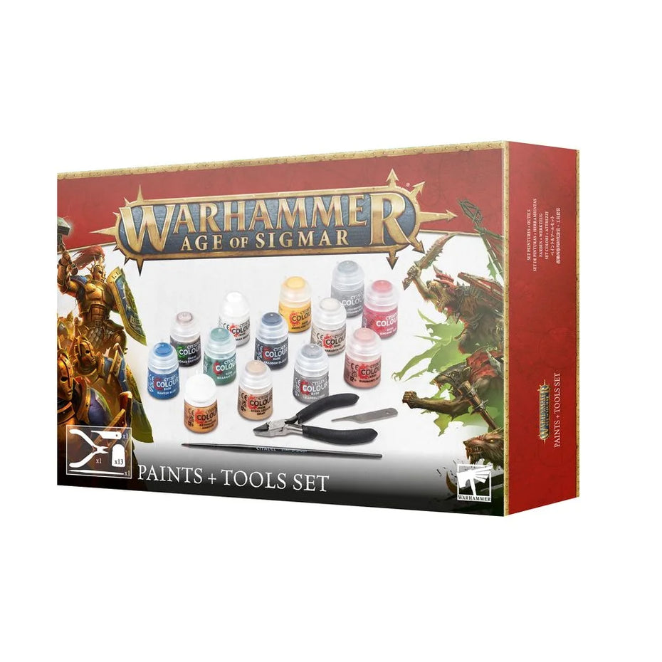 Warhammer - Age of Sigmar - Farben + Werkzeug Warhammer 40k