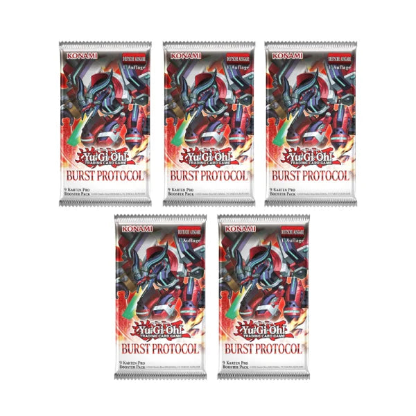 Yu-Gi-Oh! Burst Protocol Booster DE Sammelkartenspiel