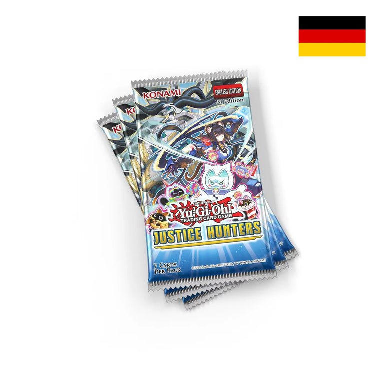Yu-Gi-Oh! - Justice Hunters - Booster - DE Sammelkartenspiel